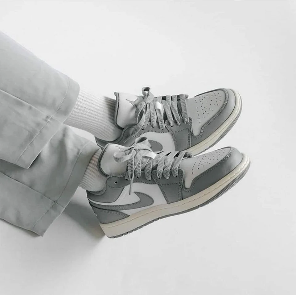 Nike Air Jordan 1 Low Vintage Stealth Grey - Image 5