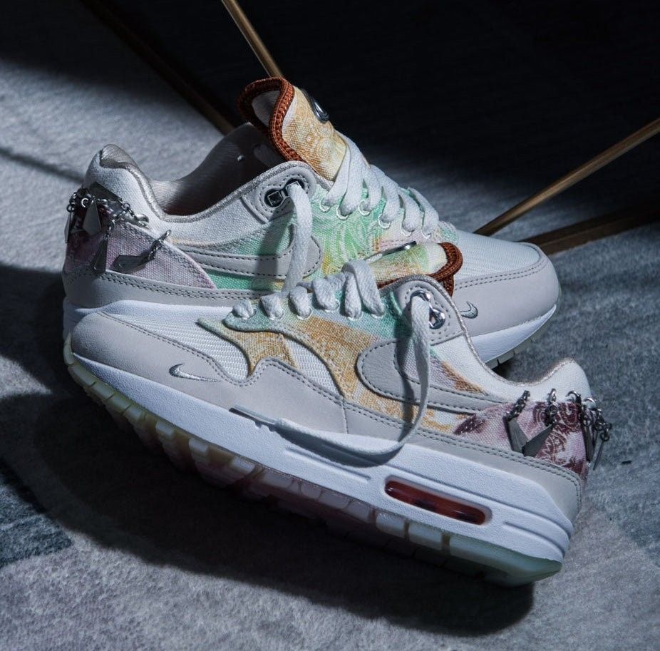 Nike Air Max 1 '87 Metal Charms Phantom Mint Foam - Image 2