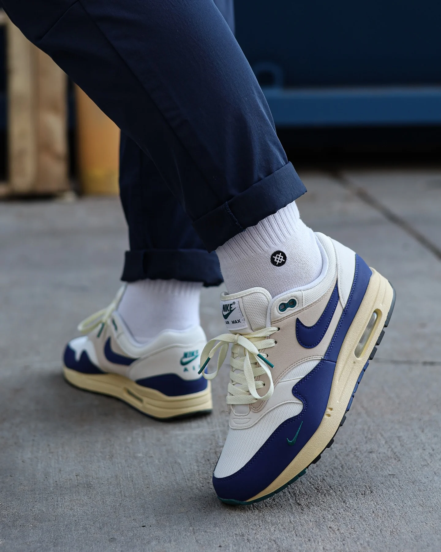 Nike Air Max 1 Athletic Department Deep Royal Blue - Image 3