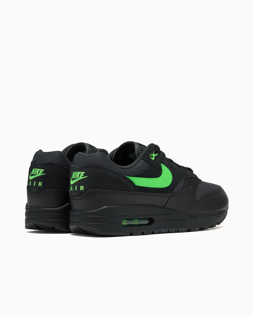 Nike Air Max 1 Essential Black Green Strike - Image 3