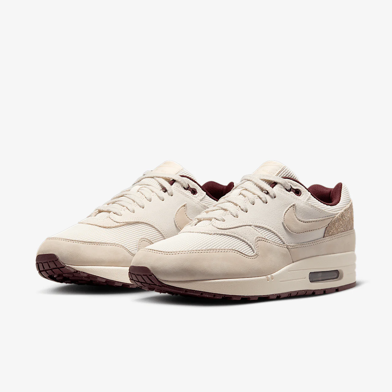 Nike Air Max 1 Sail Burgundy Crush - Image 4
