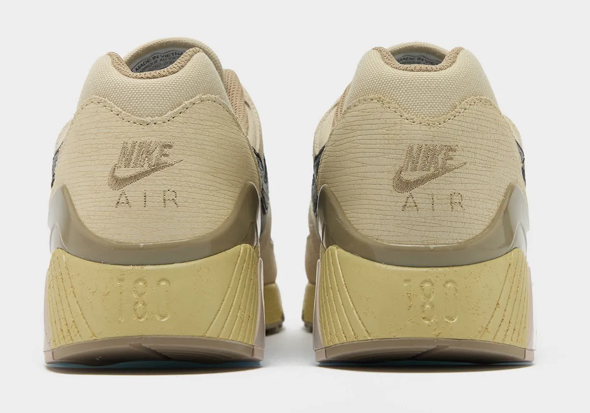 Nike Air Max 180 Light Khaki Psychic Blue - Image 3
