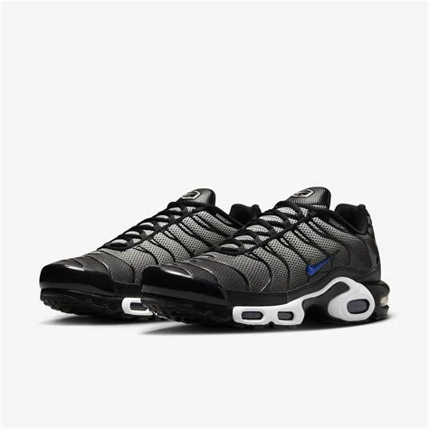 Nike Air Max Plus White Black Racer Blue - Image 2