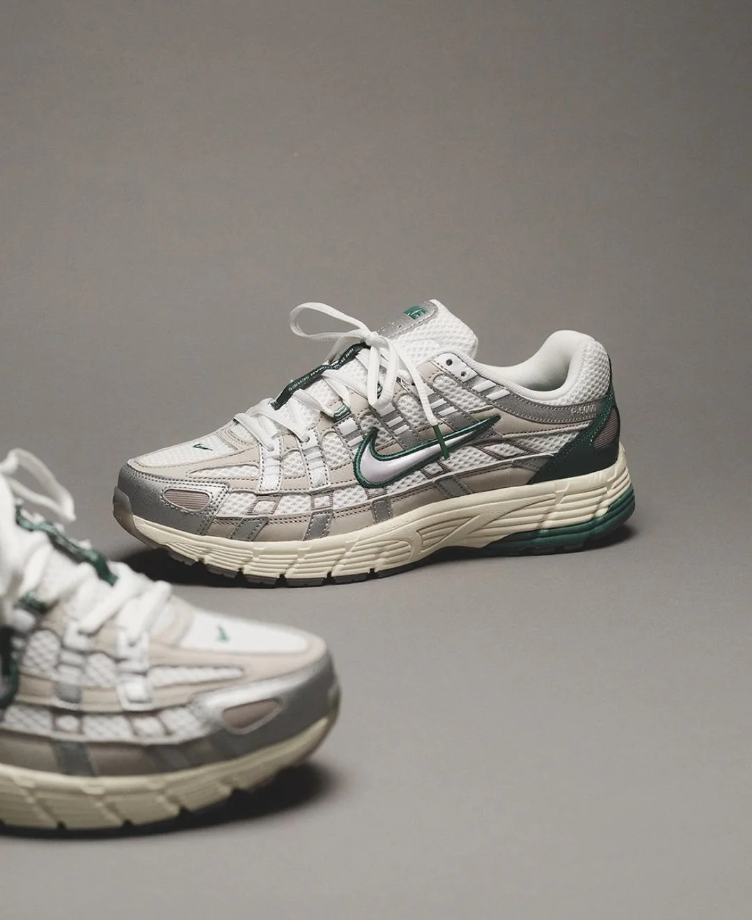 Nike P-6000 Premium Light Bone Bicoastal Green - Image 8