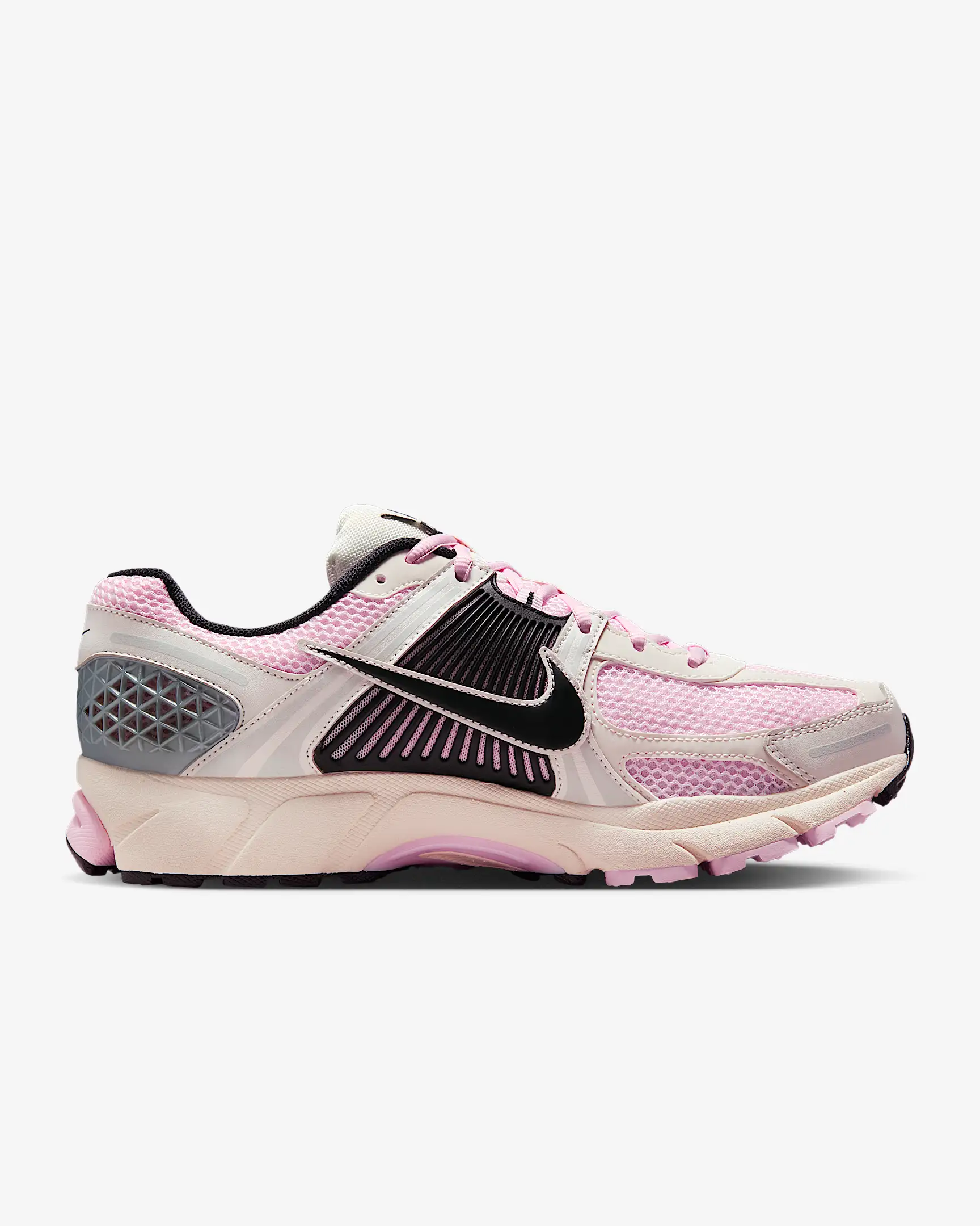 Nike Zoom Vomero 5 Pink Foam Phantom Metallic Platinum Black - Image 4