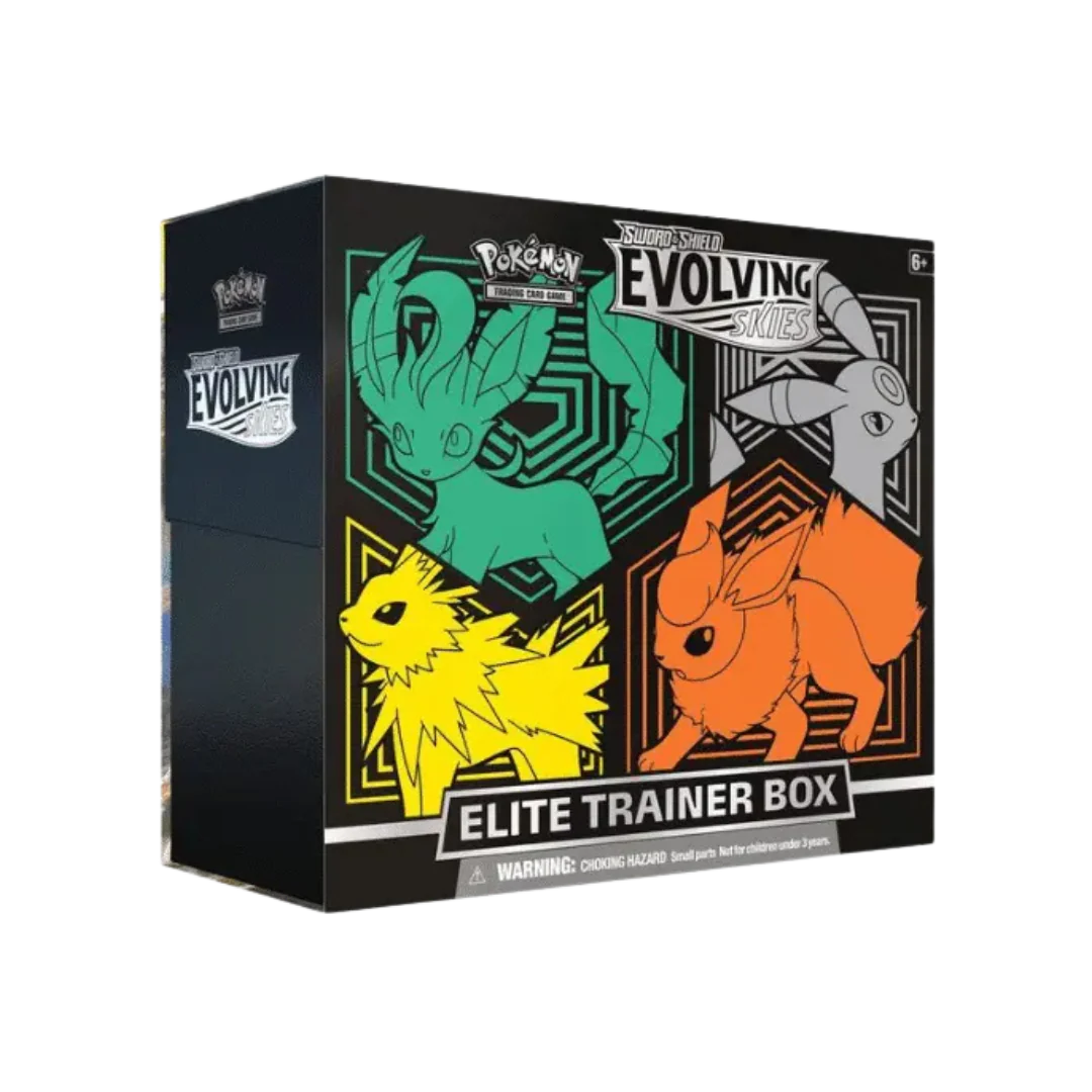 Pokémon Evolving Skies Elite Trainer Box (Flareon/Jolteon/Umbreon/Leafeon)