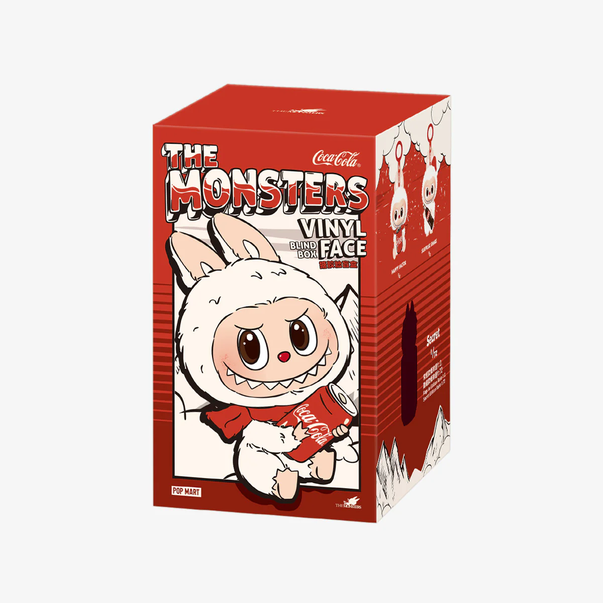 Pop Mart Labubu The Monsters Coca-Cola Vinyl Gezichtsmasker Doos - Image 2