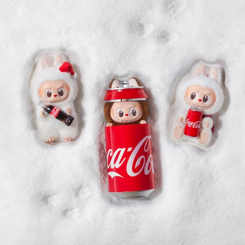 Pop Mart Labubu The Monsters Coca-Cola Vinyl Gezichtsmasker Doos - Image 4