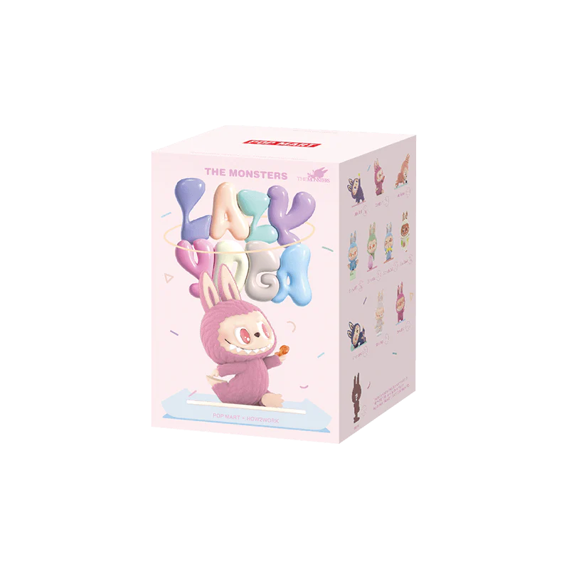 Pop Mart Labubu The Monsters Lazy Yoga Series Figures Sealed Case - Image 2
