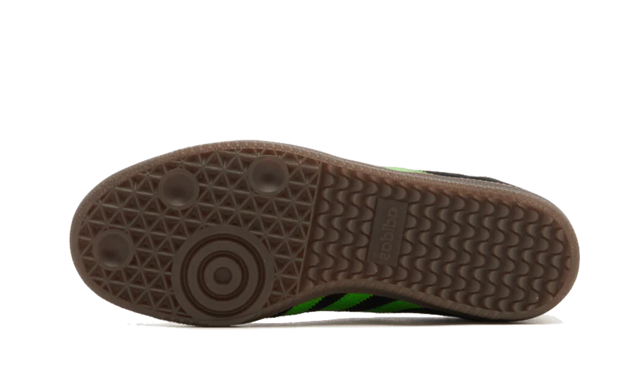 Adidas Samba Deco SPZL Core Black Lucid Lime - Image 4