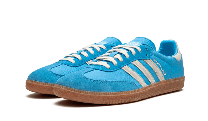 Adidas Samba OG Sporty & Rich Blue Grey - Image 2