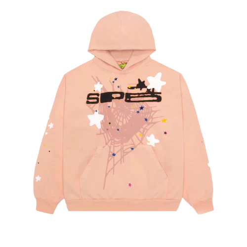 Sp5der SP5 Hoodie Bellini