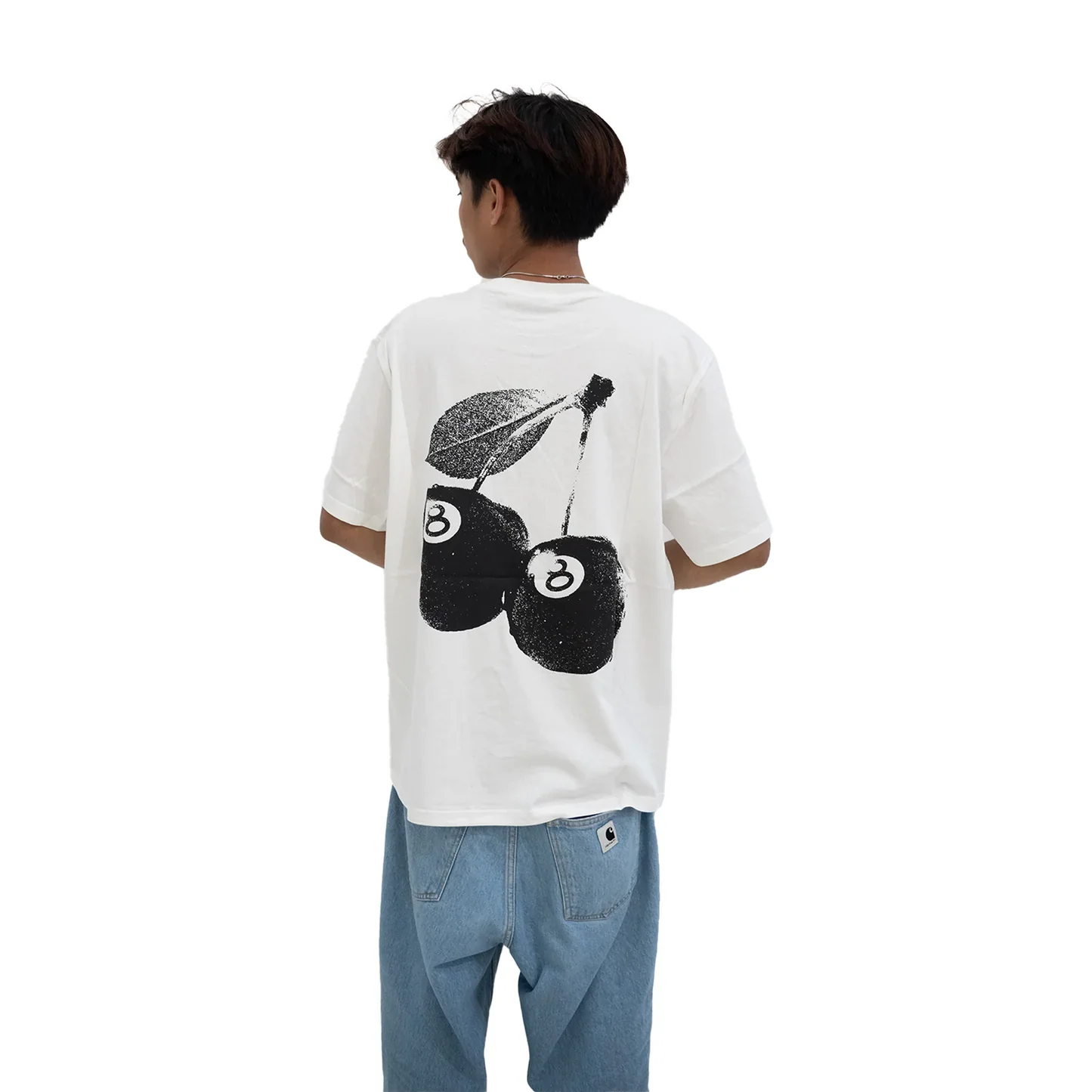 Stussy Cherries Tee White - Image 3