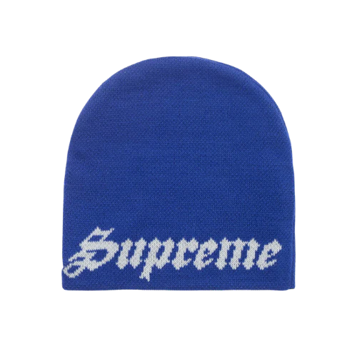 Supreme New Era Ghostface Beanie Blue - Image 2