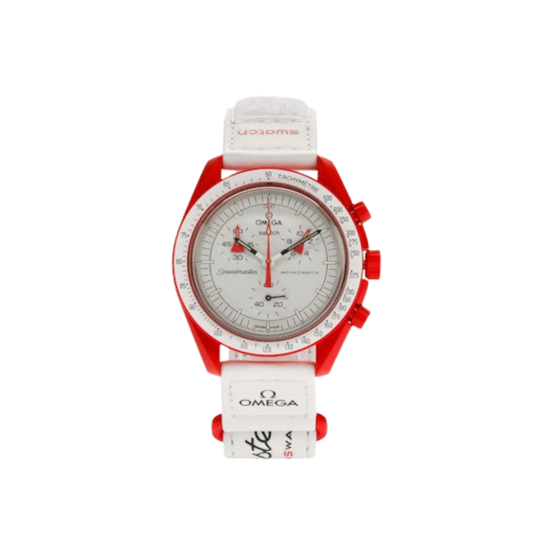 Swatch x Omega Bioceramic Moonswatch Mission to Mars